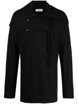 

Sailor-collar wool jumper, Yohji Yamamoto Sailor-collar wool jumper
