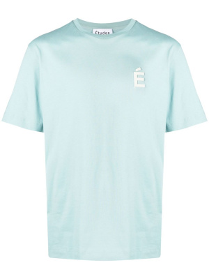

Logo-patch organic cotton T-shirt, Etudes Logo-patch organic cotton T-shirt