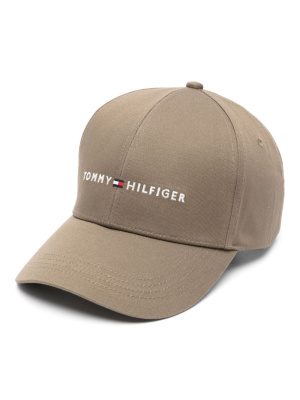

Logo-embroidered cotton baseball cap, Tommy Hilfiger Logo-embroidered cotton baseball cap