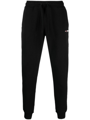 

Logo-embroidered cotton track pants, Tommy Hilfiger Logo-embroidered cotton track pants
