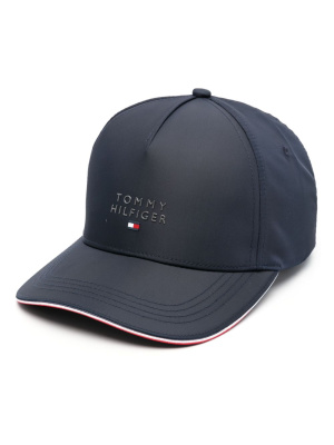 

Logo-embroidered cotton baseball cap, Tommy Hilfiger Logo-embroidered cotton baseball cap