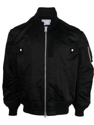 

Zip-up bomber jacket, Sacai Zip-up bomber jacket