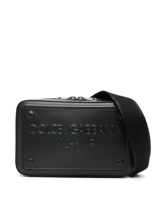 

Logo-embossed shoulder bag, Dolce & Gabbana Logo-embossed shoulder bag