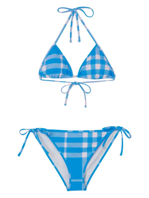 

Vintage-check bikini set, Burberry Vintage-check bikini set