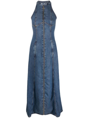 

De-Lulu-S denim midi dress, Diesel De-Lulu-S denim midi dress