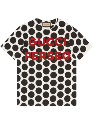 

Perseo polka-dot print T-shirt, Gucci Perseo polka-dot print T-shirt