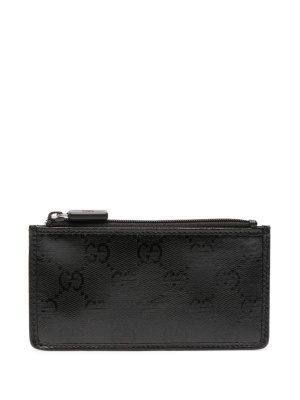 

GG Crystal leather cardholder, Gucci GG Crystal leather cardholder