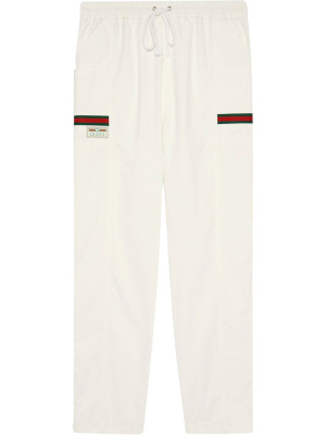

Logo patch track trousers, Gucci Logo patch track trousers