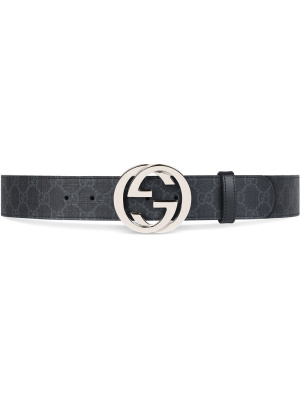 

GG Supreme belt with G buckle, Gucci GG Supreme belt with G buckle