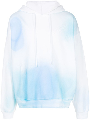 

Debossed logo tie-dye hoodie, Off-White Debossed logo tie-dye hoodie