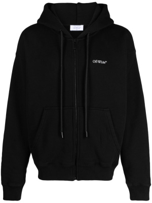 

Scratch Arrow-print cotton hoodie, Off-White Scratch Arrow-print cotton hoodie