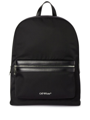 

Core Round logo-print backpack, Off-White Core Round logo-print backpack