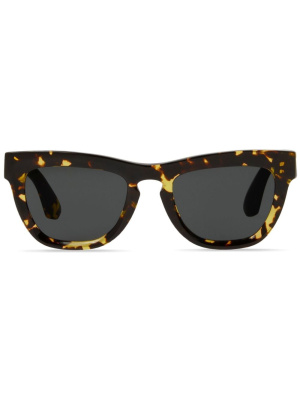 

Tortoiseshell-effect square-frame sunglasses, Burberry Eyewear Tortoiseshell-effect square-frame sunglasses