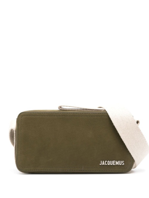 

Le Cuerda horizontal suede bag, Jacquemus Le Cuerda horizontal suede bag