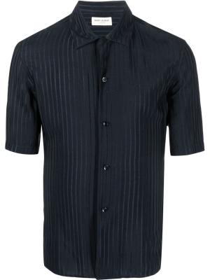 

Striped short-sleeve shirt, Saint Laurent Striped short-sleeve shirt