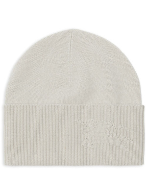 

Distressed knitted cashmere beanie, Burberry Distressed knitted cashmere beanie