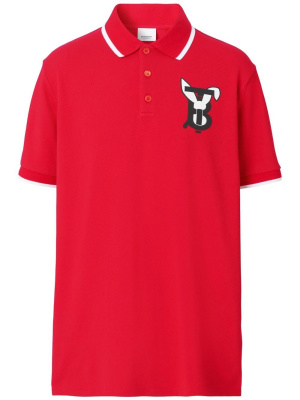 

Rabbit logo-print polo shirt, Burberry Rabbit logo-print polo shirt