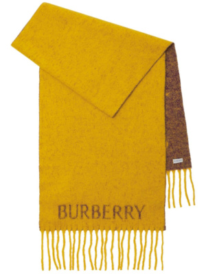 

EKD intarsia-knit scarf, Burberry EKD intarsia-knit scarf