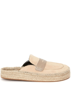 

Espadrille loafer mules, JW Anderson Espadrille loafer mules