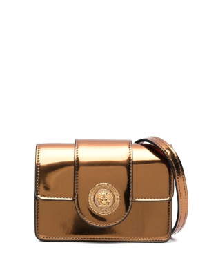 

Medusa-head leather shoulder bag, Versace Medusa-head leather shoulder bag