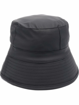 

Logo-plaque bucket hat, Rains Logo-plaque bucket hat