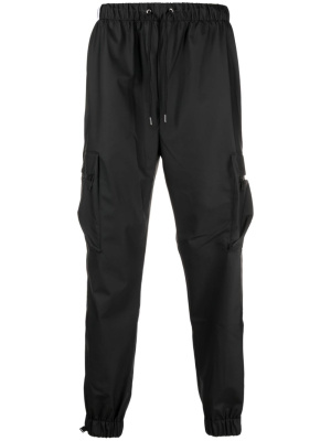 

Drawstring-waistband tapered cargo trousers, Rains Drawstring-waistband tapered cargo trousers