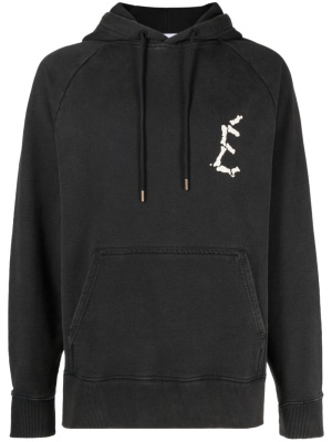 

Logo-print drawstring hoodie, Etudes Logo-print drawstring hoodie