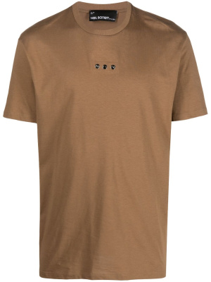 

Eyelet-detail cotton T-shirt, Neil Barrett Eyelet-detail cotton T-shirt