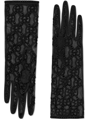 

Tulle gloves with GG motif, Gucci Tulle gloves with GG motif