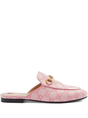 

Princetown GG-canvas slippers, Gucci Princetown GG-canvas slippers