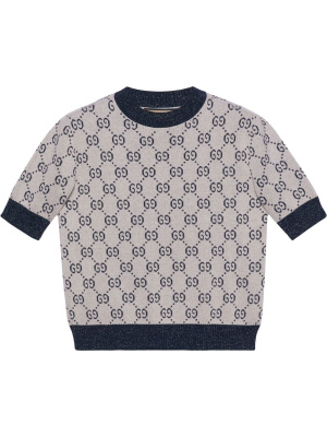 

GG monogram knitted top, Gucci GG monogram knitted top