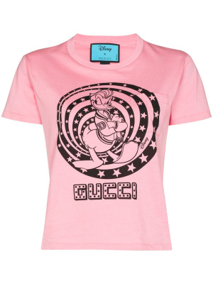 

X Disney Donald Duck cropped T-shirt, Gucci X Disney Donald Duck cropped T-shirt