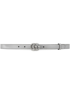 

GG Marmont thin leather belt, Gucci GG Marmont thin leather belt