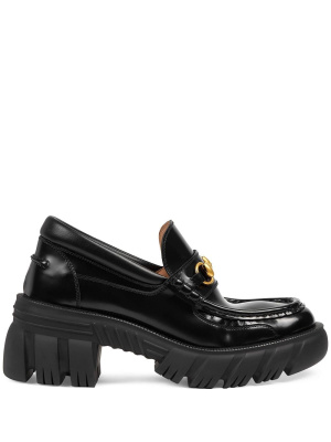 

Horsebit buckle platform loafers, Gucci Horsebit buckle platform loafers