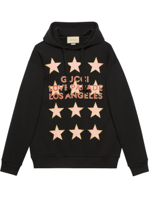

Star-print hoodie, Gucci Star-print hoodie