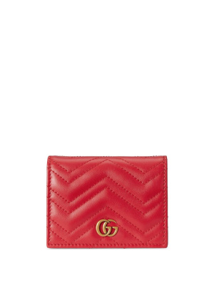 

GG Marmont leather wallet, Gucci GG Marmont leather wallet