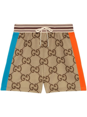 

GG-motif track shorts, Gucci GG-motif track shorts
