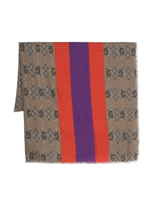 

Romby Gigi wool scarf, Gucci Romby Gigi wool scarf