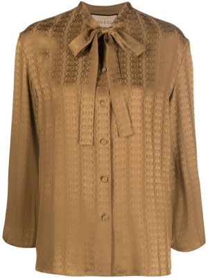 

Interlocking G silk blouse, Gucci Interlocking G silk blouse