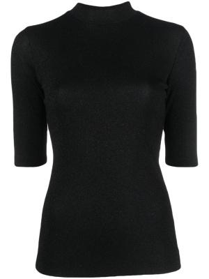

Round-neck short-sleeve knitted top, HUGO Round-neck short-sleeve knitted top