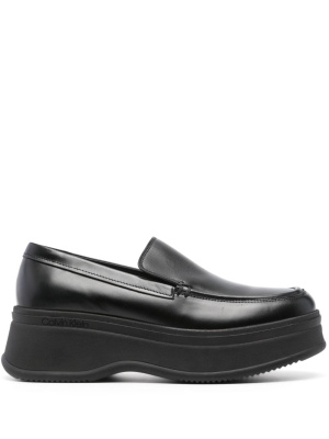 

Round-toe leather loafers, Calvin Klein Round-toe leather loafers