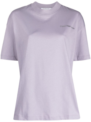 

Logo-print cotton T-shirt, Calvin Klein Jeans Logo-print cotton T-shirt