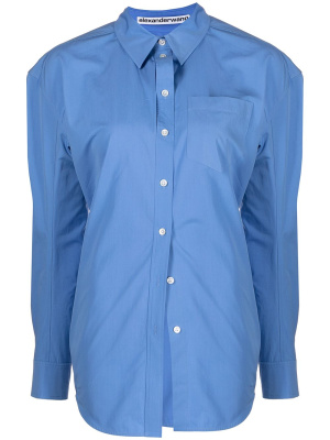 

Ruched button-up shirt, Alexander Wang Ruched button-up shirt