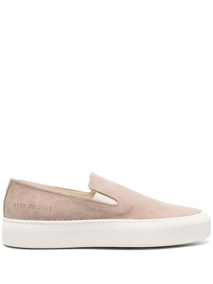 

Leather slip-on sneakers, Common Projects Leather slip-on sneakers