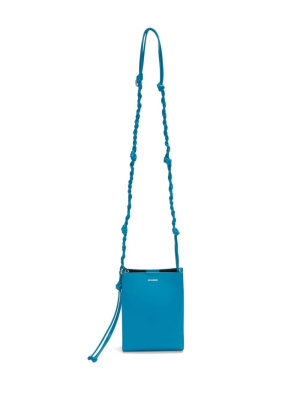 

Tangle logo-print shoulder bag, Jil Sander Tangle logo-print shoulder bag