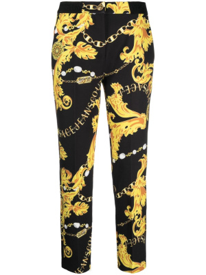 

Logo Couture-print trousers, Versace Jeans Couture Logo Couture-print trousers