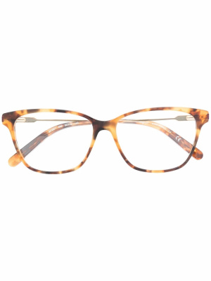 

Square-frame tortoiseshell-effect glasses, Ferragamo Square-frame tortoiseshell-effect glasses