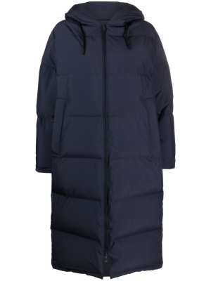 

Hooded feather-padded coat, Yves Salomon Hooded feather-padded coat