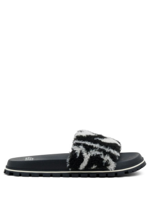 

The Monogram Teddy slides, Marc Jacobs The Monogram Teddy slides