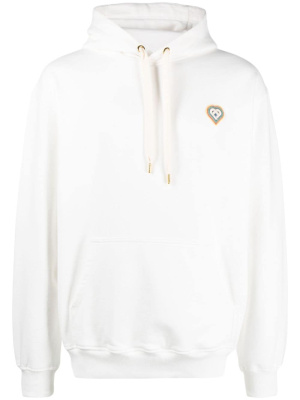 

Rainbow Heart cotton hoodie, Casablanca Rainbow Heart cotton hoodie